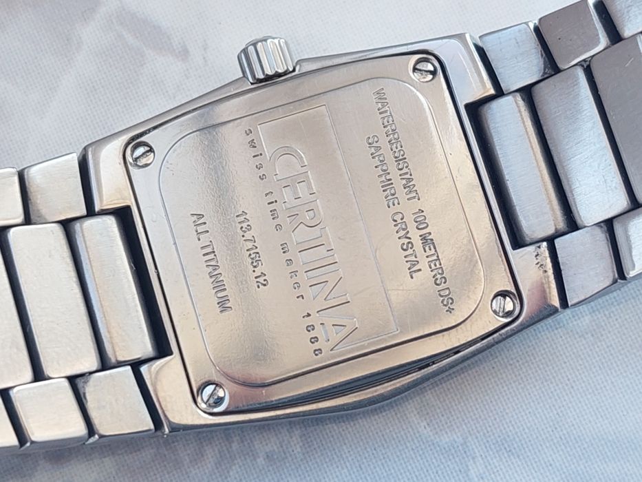 Ceas Certina DS Spel Titanium swiss Eta quartz, colectie