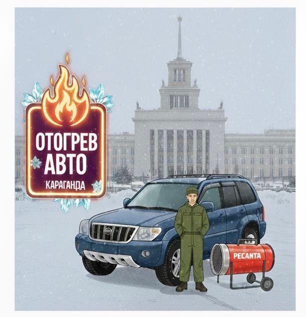 Отогрев автомобиля караганда