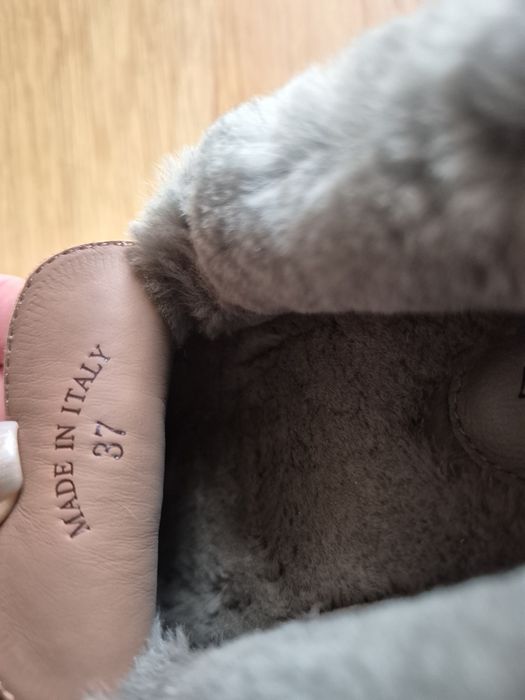 Loro Piana мокасини с ест.пух