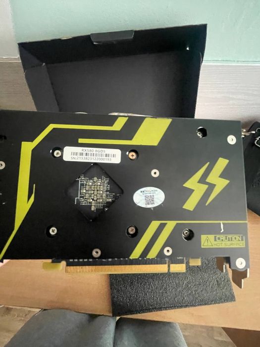 Видеокарта рх580