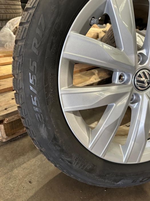 4 Jante Aliaj Volkswagen Arteon anvelope iarna Pirelli 215 55 17 5x112