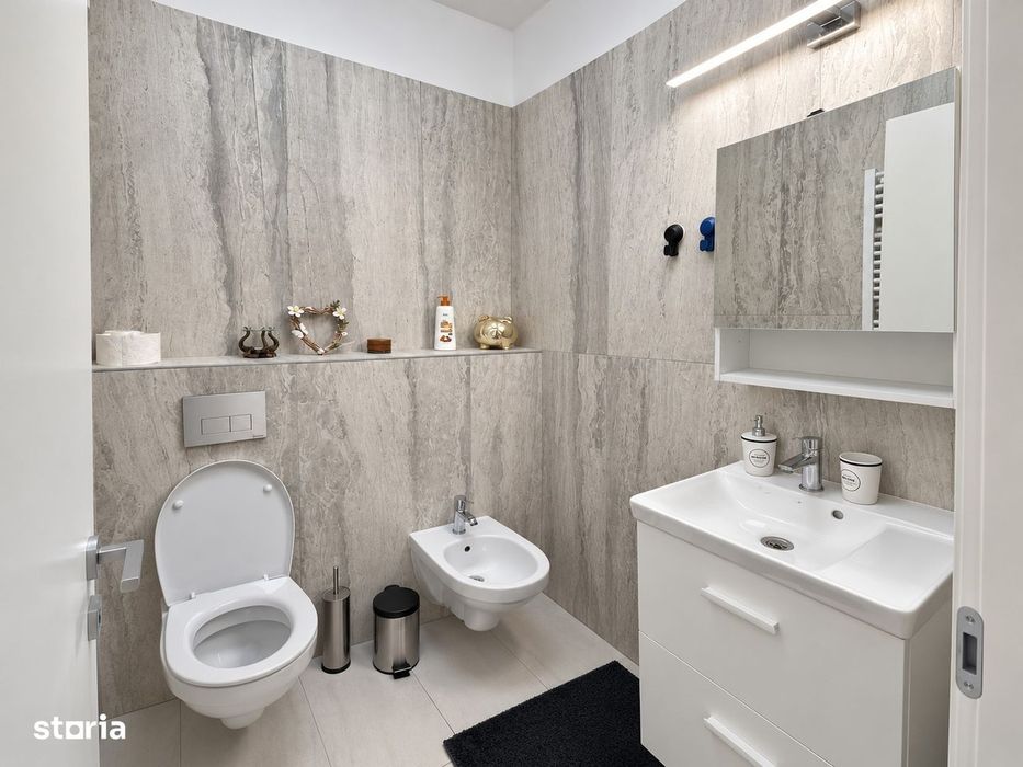 2 camere + terasă | 2 băi | Mobilat și utilat | TVA inclus