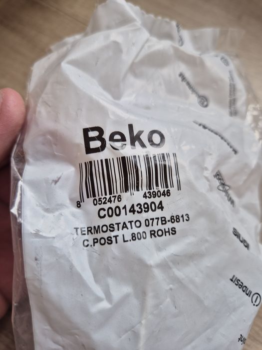 Termostat Beko, Indesit, Whirpool, Ignis, Hotpoint