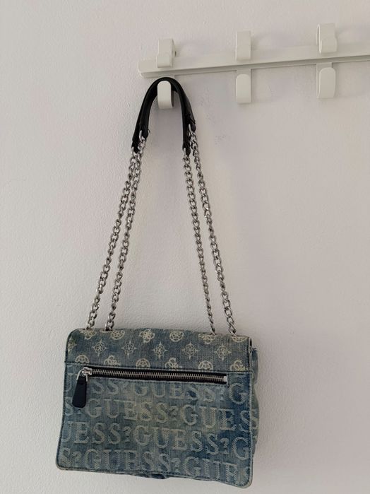 Чанта GUESS дънкова