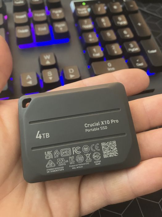 SSD Crucial X10 Pro 4TB 2100Mb/s, Ca Nou