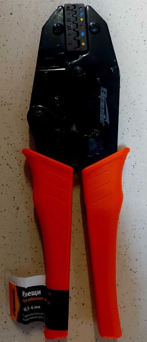 Клещи кримпващи от 0.6 мм до 6 мм