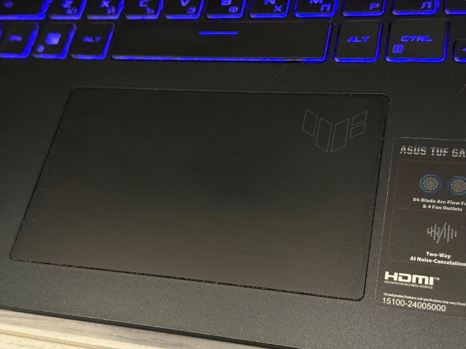 RTX 3070 8gb /Ryzen7 6800H / 17.3 144hz/ 1TB SSD/ 16GB / Asus TUF /RGB /MIL-STD-810