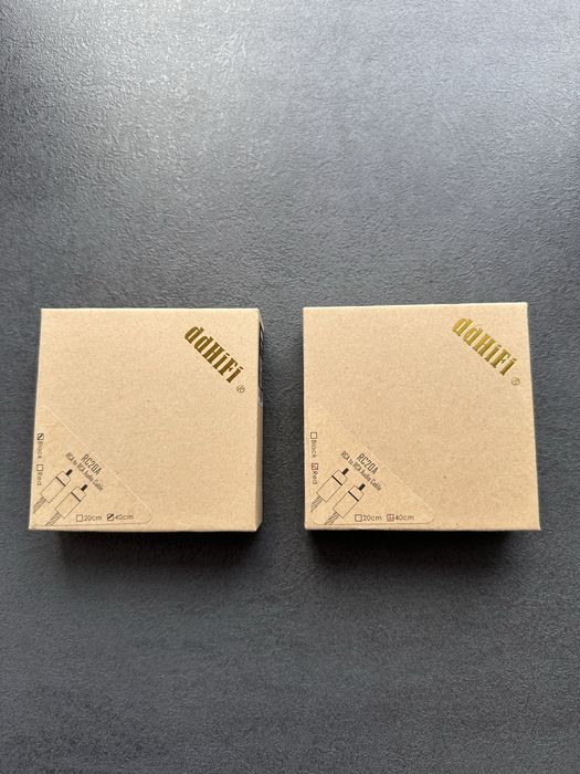 Cablu  audio RCA coaxial analog R+L, dd HiFi RC20A