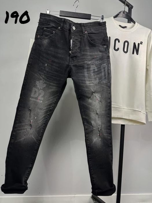 Dsqured мъжки черни дънки 6 модела