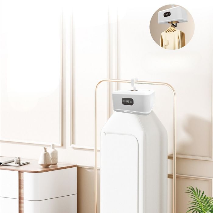 Преносима електрическа сушилня за дрехи – компактна, сгъваема, с тайме