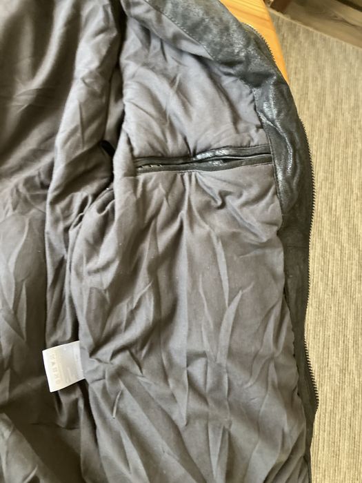 Мъжко яке естествена кожа