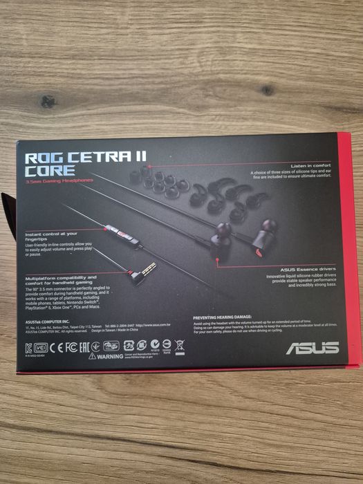 Слушалки Asus Rog Centra 2 Core