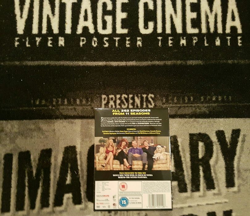 FILM SERIAL Married With Children 33 DVD Box (Familia Bundy) Original