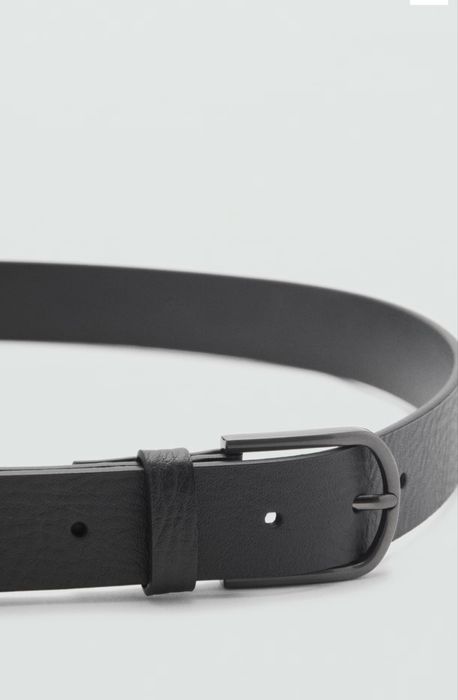 Чисто нов кожен колан - Манго