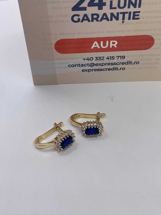 Cercei aur 14K 3.10g (Ag4 Dacia B.51634.4) Garantie 2 ani