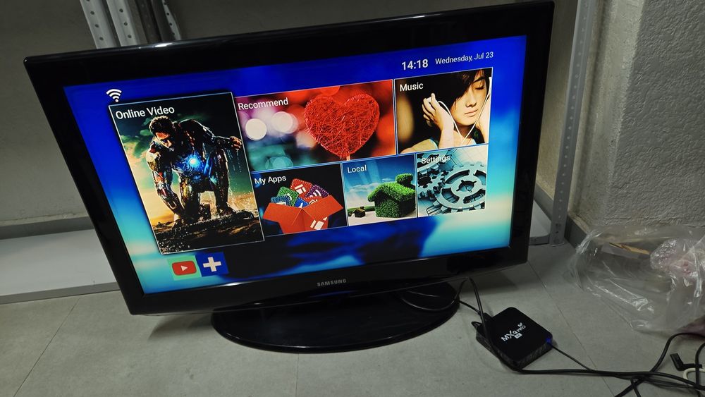 *️⃣Samsung 94см Le37r81b + Андроид Приставка  / QTV