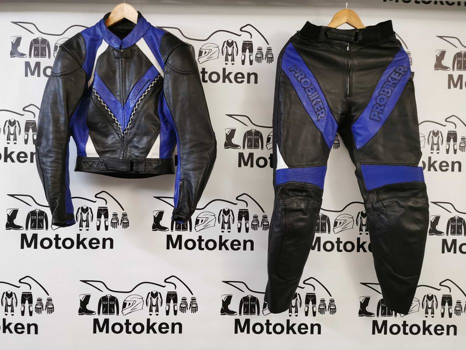 Costum moto piele dama Probiker marime 38