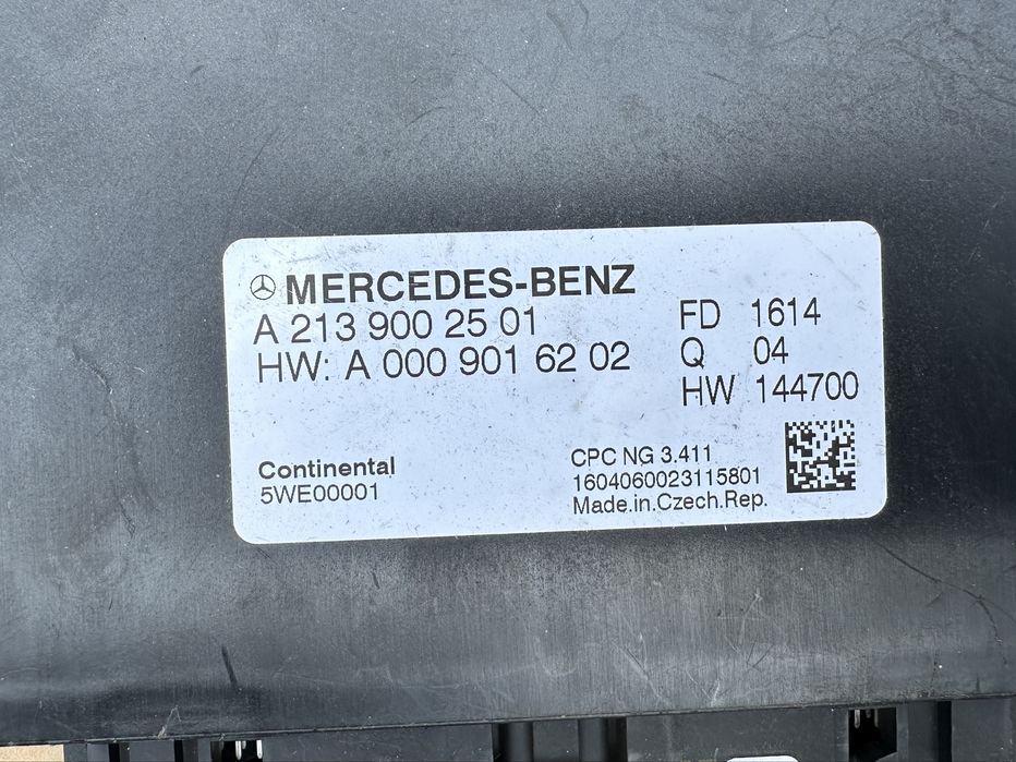 Modul / Calculator cutie Mercedes C W205 C205 E W213 W238 CLS C257 GLC C253 X253 CLA W117 A W176 B W246