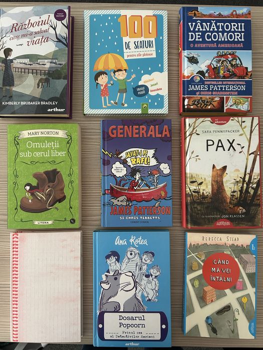 Carti diverse de citit pentru copii