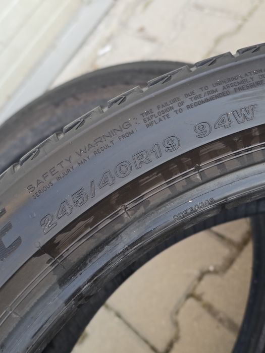 245 40 19 Bridgestone