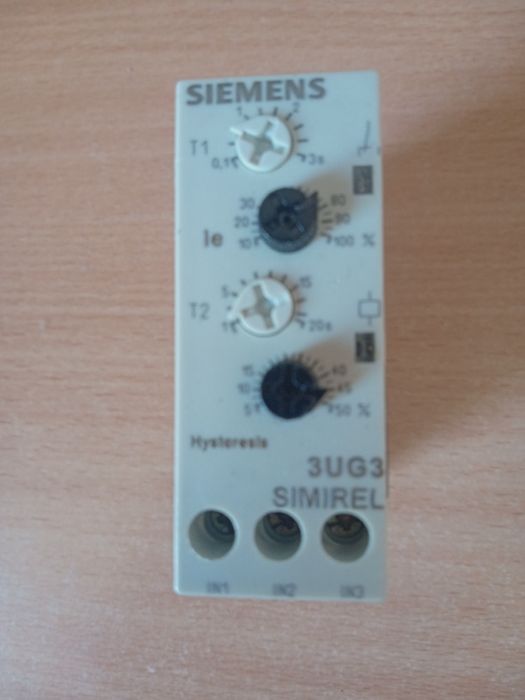 Relee de timp,releu monitorizare curenti  și sigurante Siemens