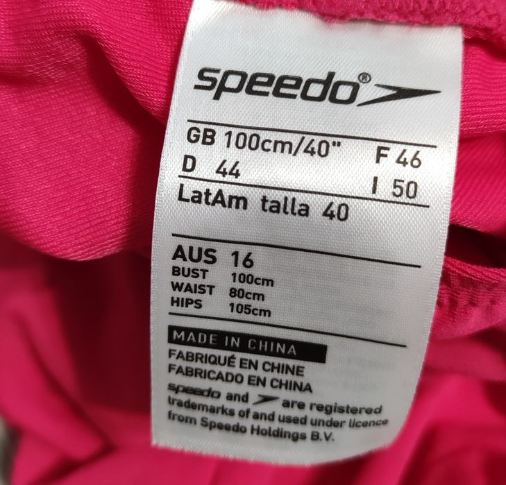 Нов дамски цял бански Speedo 44 size L