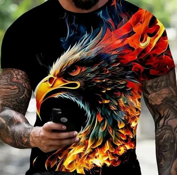 Майки с орлами,фениксами и петухами