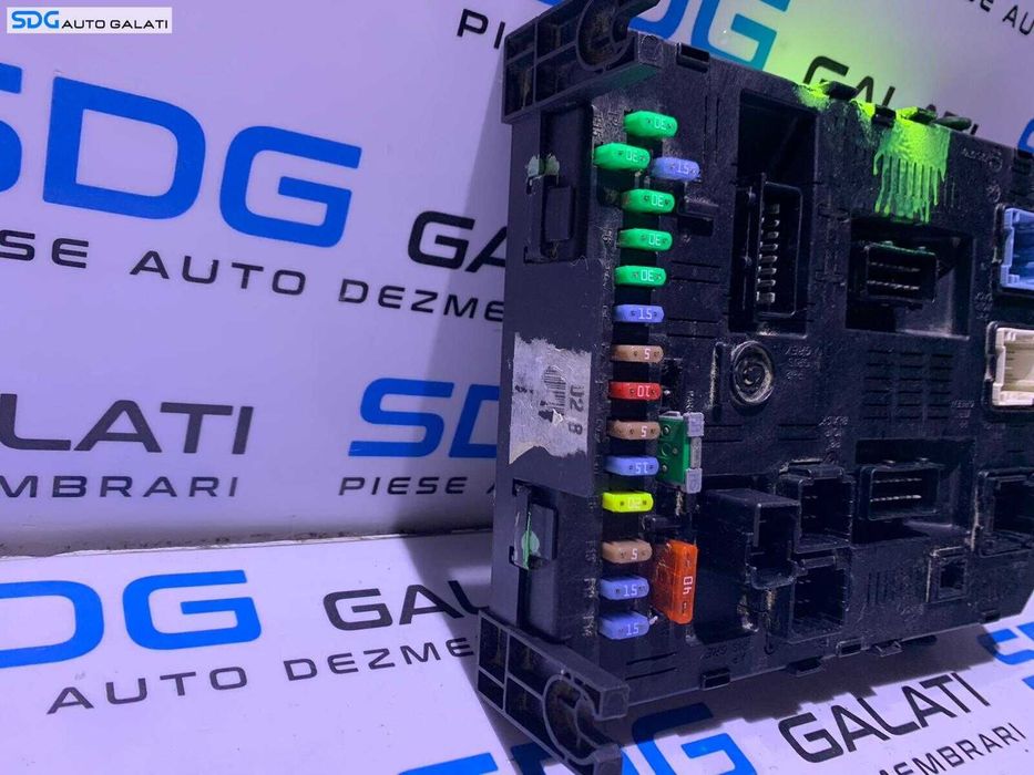 Unitate Modul Tablou Panou Sigurante BSI Peugeot 607 1999 - 2010 Cod 9663510280 281197298A [L3534]