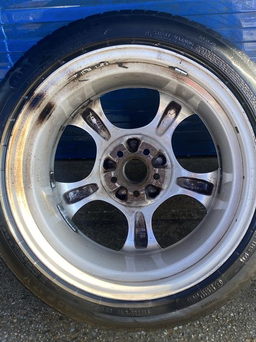 Vand sau schimb jante 5x100 R17 cu caucicuri 215 45 17 de vara
