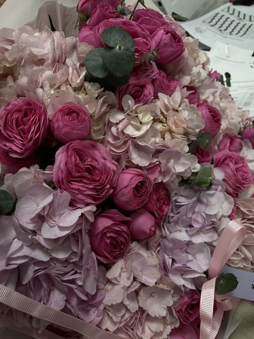 Букет цветов большой