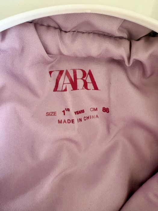 Куртка детская Zara на рост 86 см + обувь в подарок