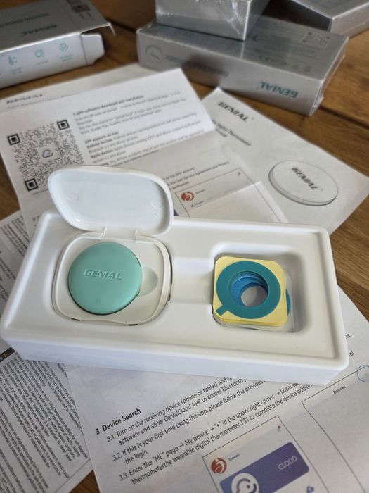 Смарт термометър Genial с приложение и аларма при температура 24/7