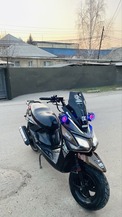 Мопед самурай на хаду