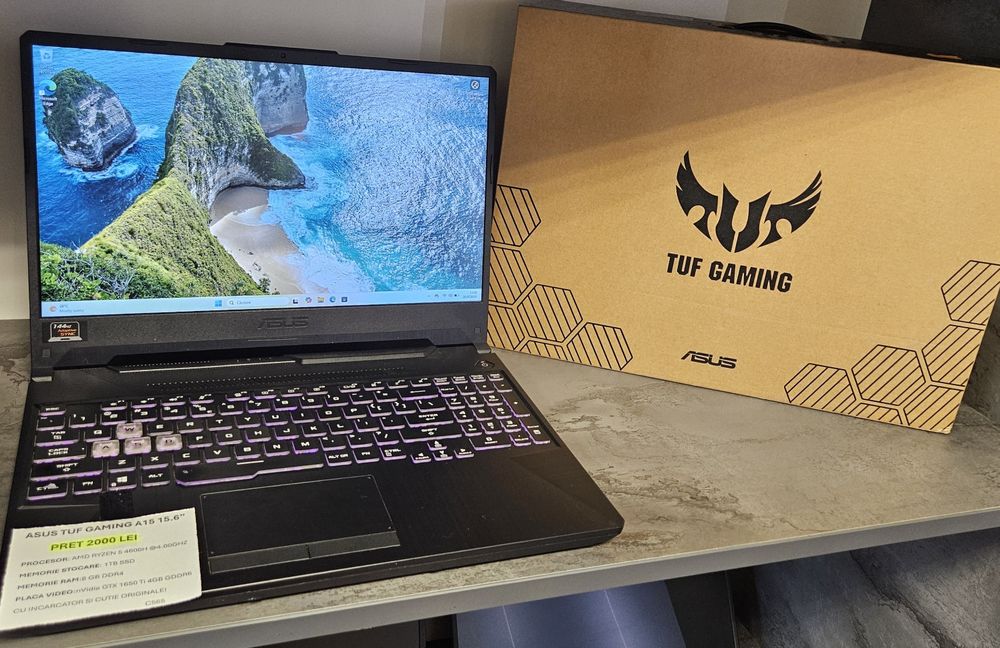 Amanet F 28: Laptop Asus TUF Gaming A15  15.6"(N)
