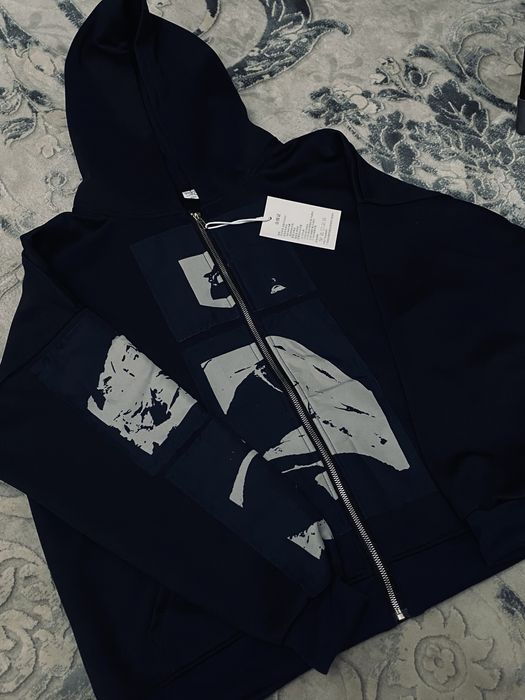 ERD кофта синяя зипка