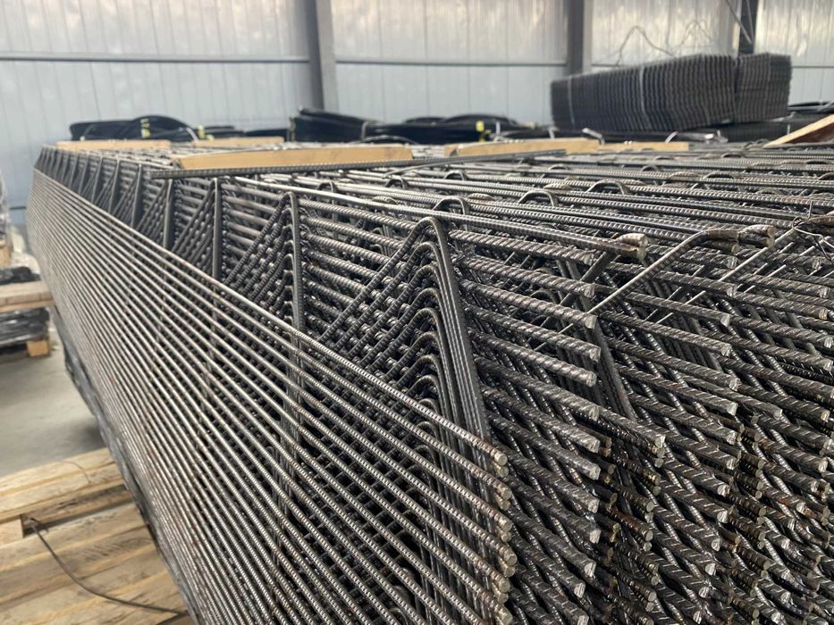 Изготовление треугольных каркасов методом точечной контактной сварки