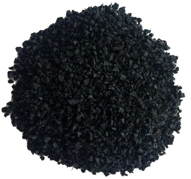 Резиновая чёрная крошка как EPDM для налив