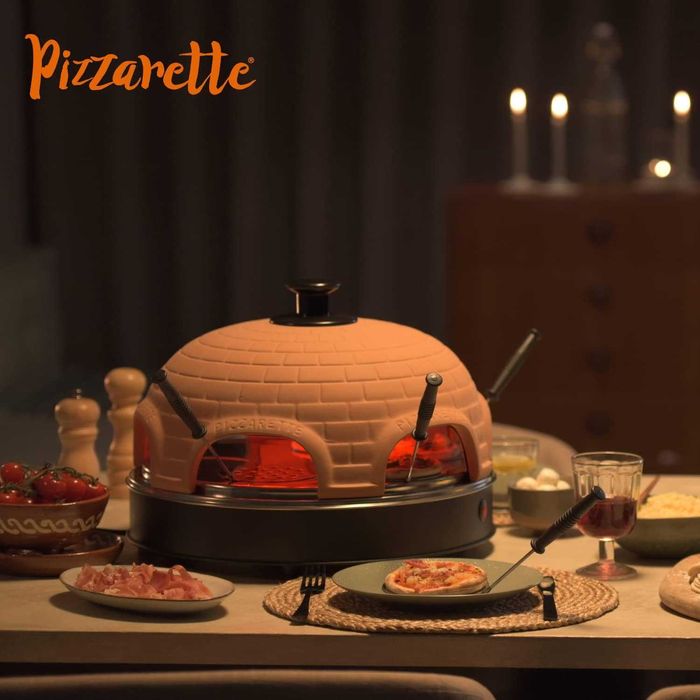 Фурна за пица 3 в 1 Скара Пещ за Мини пици Пицарка Emerio - 3 вида