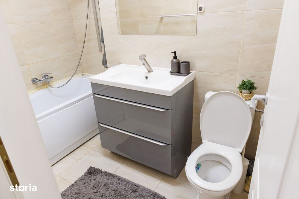 Duplex 3 camere | 1 minut metrou Obor | bloc 2015 | mobilat și utilat