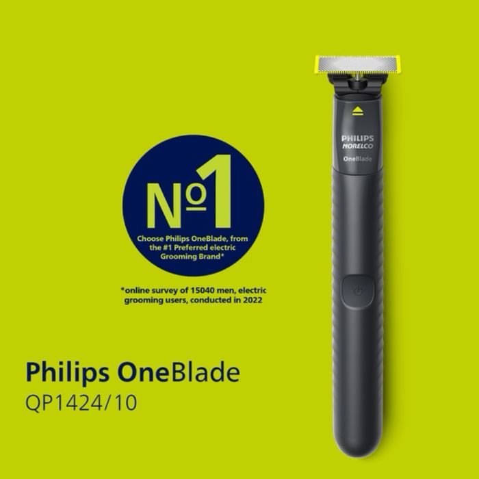 Триммер Philips OneBlade QP1424/10 Триммер для Лица
