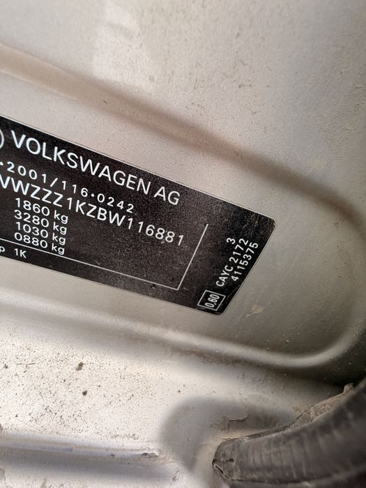 Dezmembrez dezmembrari Vw Golf MK 6 hatchback 1.6 CAYC cutie DSG 7+1