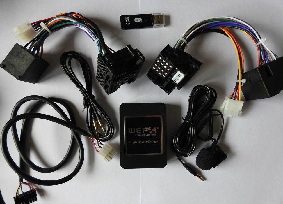 Дигитален CD чейджър Wefa за автомобили e46 Bmw 17 или 6+3 букси