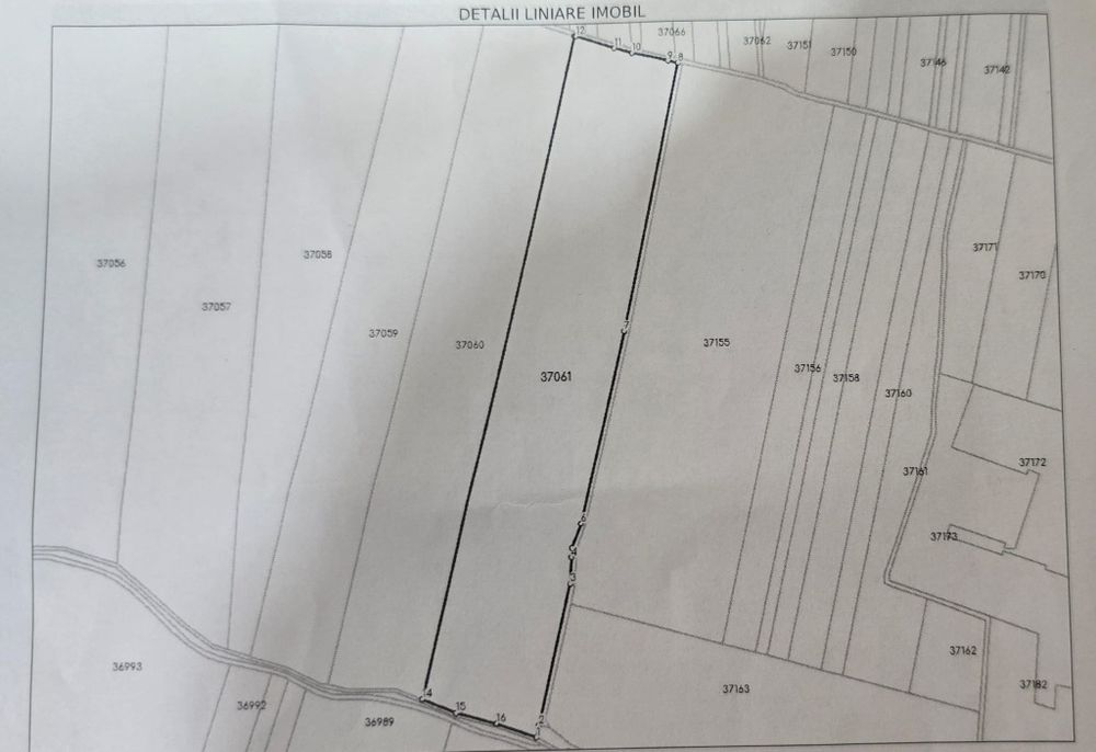 Vand 5.85 ha arabil compact in com Salcuta sat Plopsor