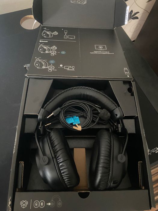 Casti logitech pro x 2 lightspeed