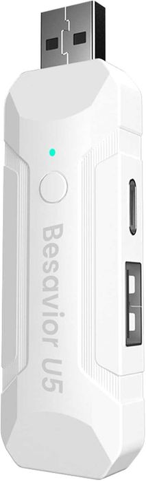 Besavior U5 адаптер за PS5 клавиатура мишка контролери