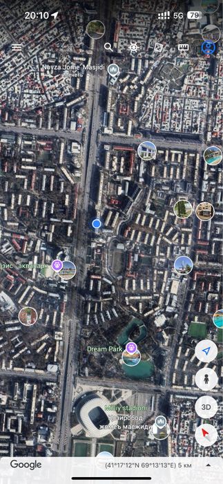 Хамза, Новза метрода  3 хонали уй сотилади.