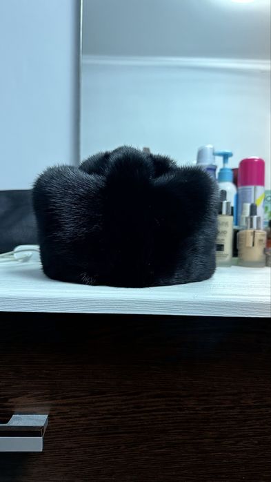 Шуба норка шапка