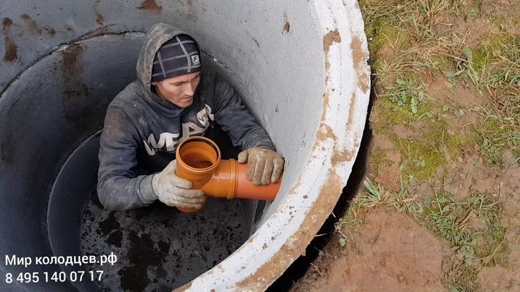 Септик траншей туалет капаем