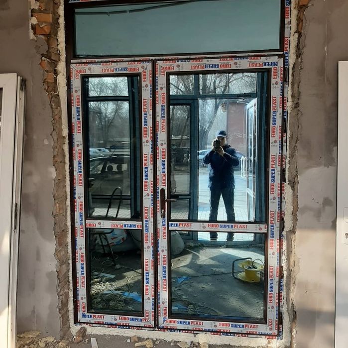 Пластиковые окна, двери, перегородки, москитка сетки.