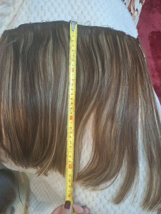 Естествена коса 50гр. С кичури